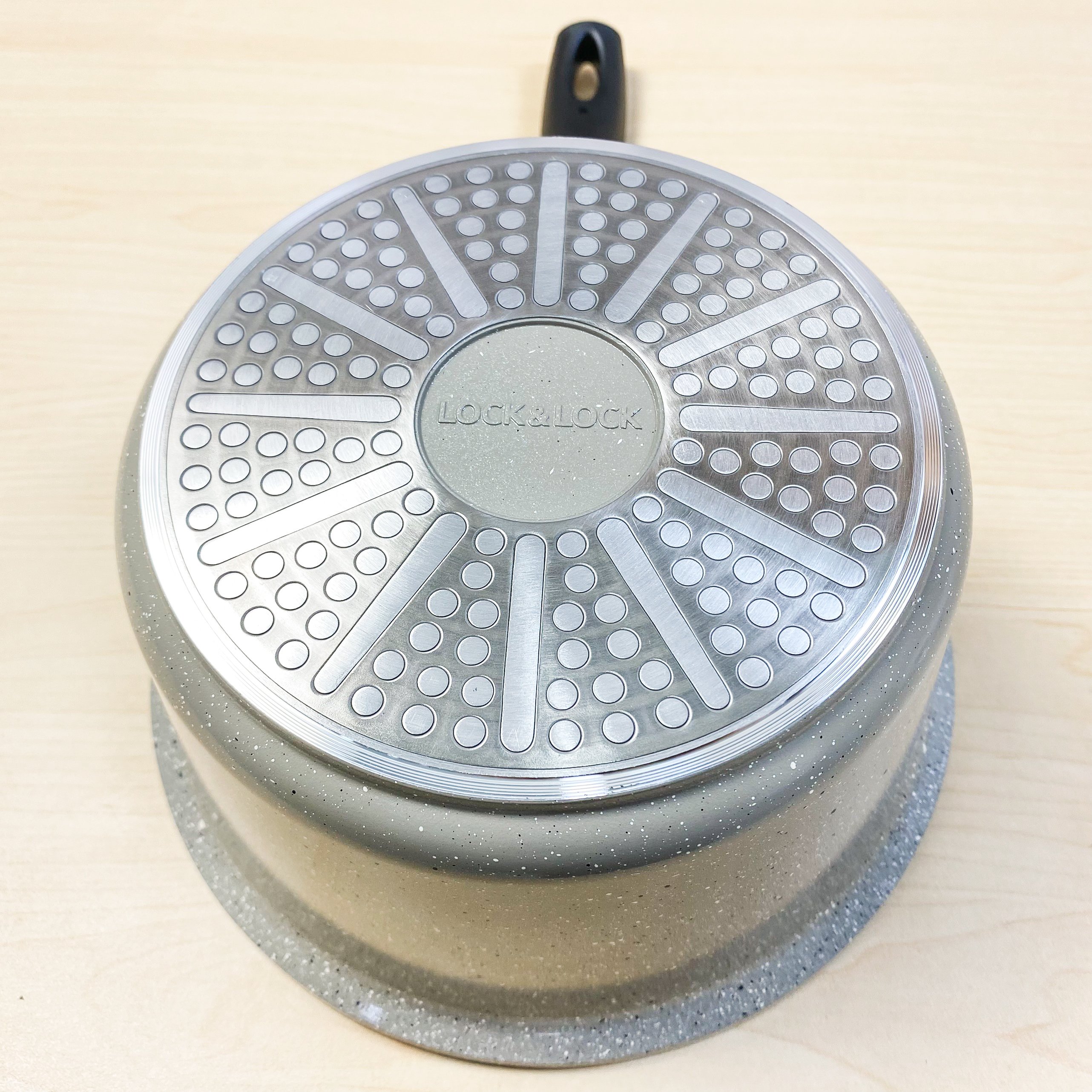 Nồi Lock&Lock Stone 1 Tay Cầm LCA6181D-IH