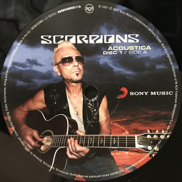 Đĩa than - LP - Scorpions - Acoustica - New vinyl record