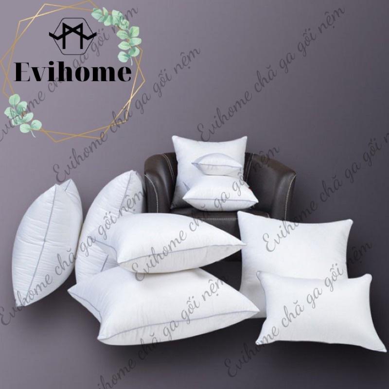 Ruột gối vuông Tựa Lưng Trang Trí Sofa Cao Cấp 50x50 được làm từ chất liệu polyester gòn xơ nhân tạo chất lượng 4D