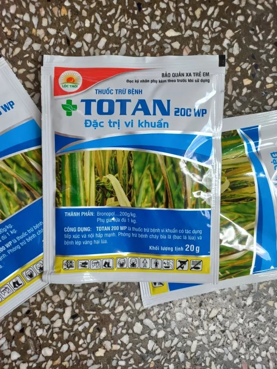 Chế phẩm trừ vi khuẩn Totan 200WP 20g