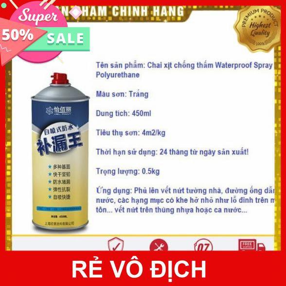 Chai xịt chống dột - chống thấm nước - Bình xịt chống thấm, dột còn hàng