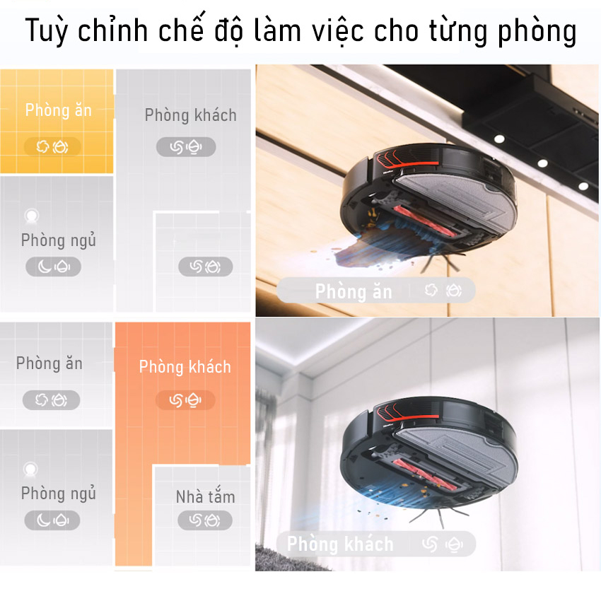 Robot Hút Bụi Lau Nhà Thông Minh Roborock S7 MaxV Ultra Bản Quốc Tế - Hàng Chính Hãng