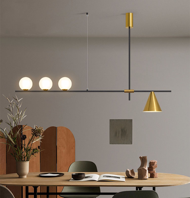 Đèn thả PICRI kiểu dáng độc đáo, hiện đại trang trí nội thất cao cấp - kèm bóng LED chuyên dụng.