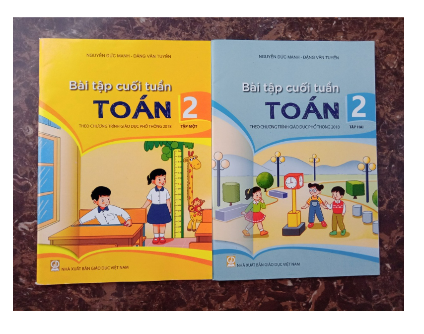 Sách - Combo Bài tập cuối tuần Toán 2 - Theo Chương Trình Giáo Dục Phổ thông 2018