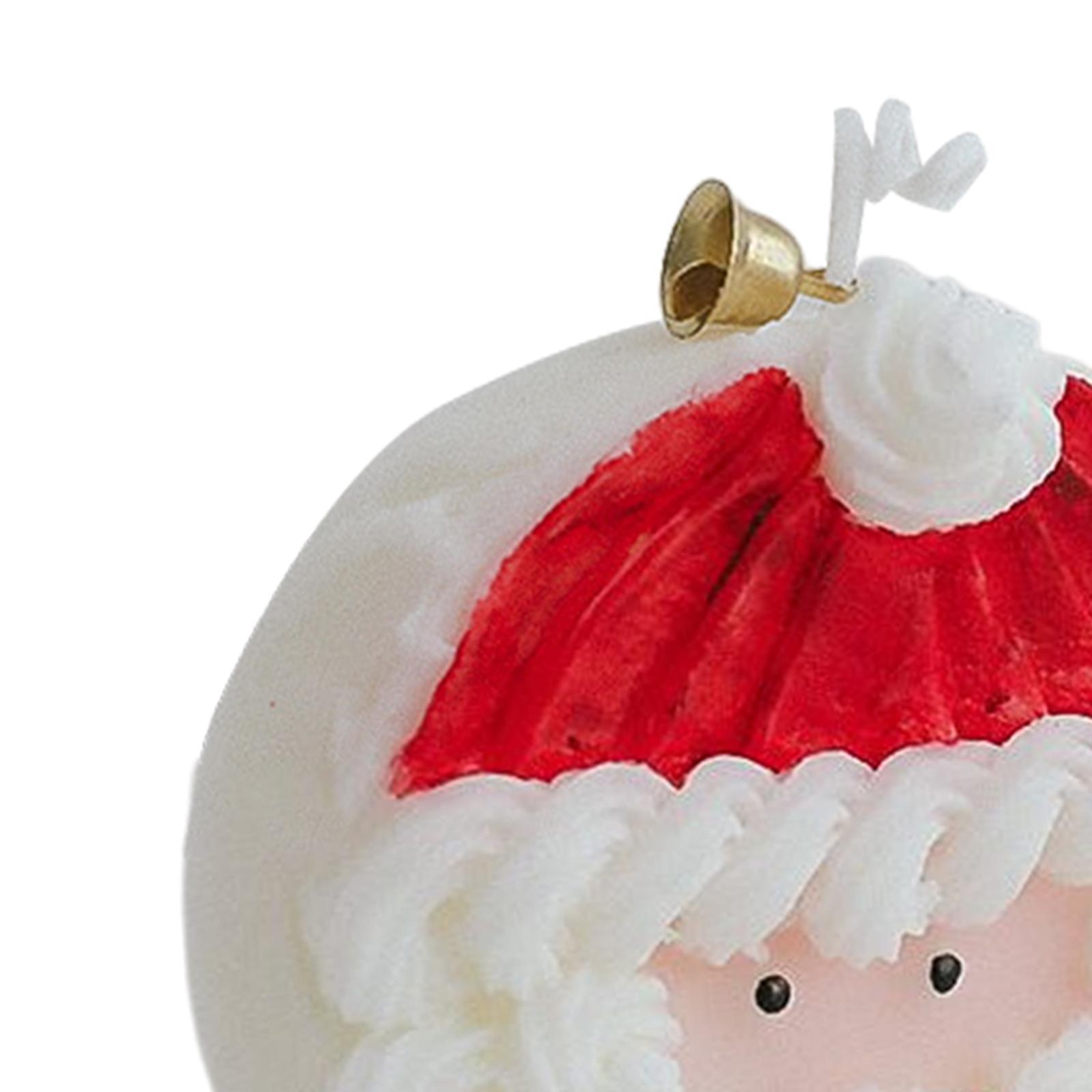Santa Claus Scented Candles Tealight Candles for Decoration Office Gift