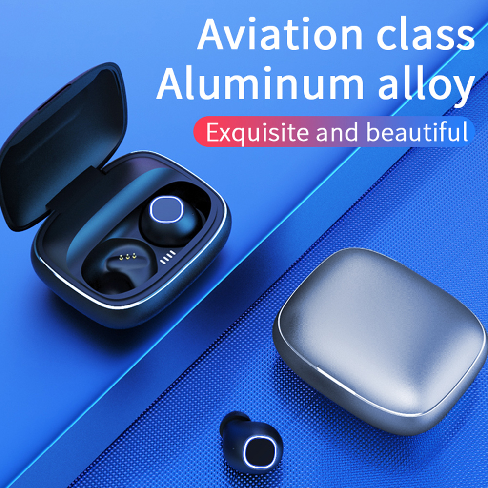 Tai nghe V80 TWS Earbuds True Wireless Bluetooth 5.0 nhét trong tai ghép nối tự động với Mic