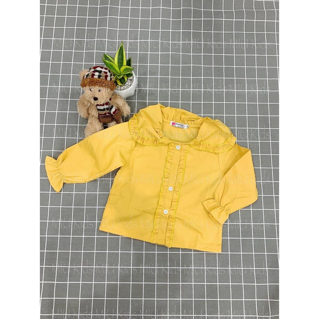 Set váy áo thô hoa nhí tiểu thư cho bé gái