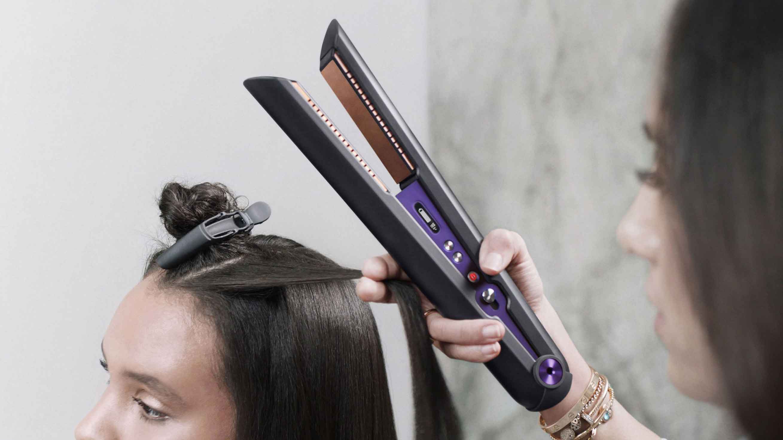 Máy Duỗi Tóc Dyson Corrale Straightener - Purple