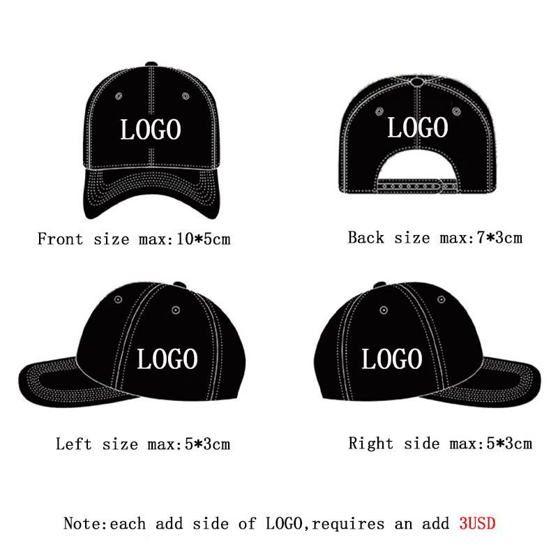 Kunems tùy chỉnh logo cotton bóng chày cho phụ nữ và nam in bản in mũ sun tùy chỉnh văn bản thiết kế văn bản xe tải lưới xe tải lưới unisex Color: White Size: Embroidery LOGO