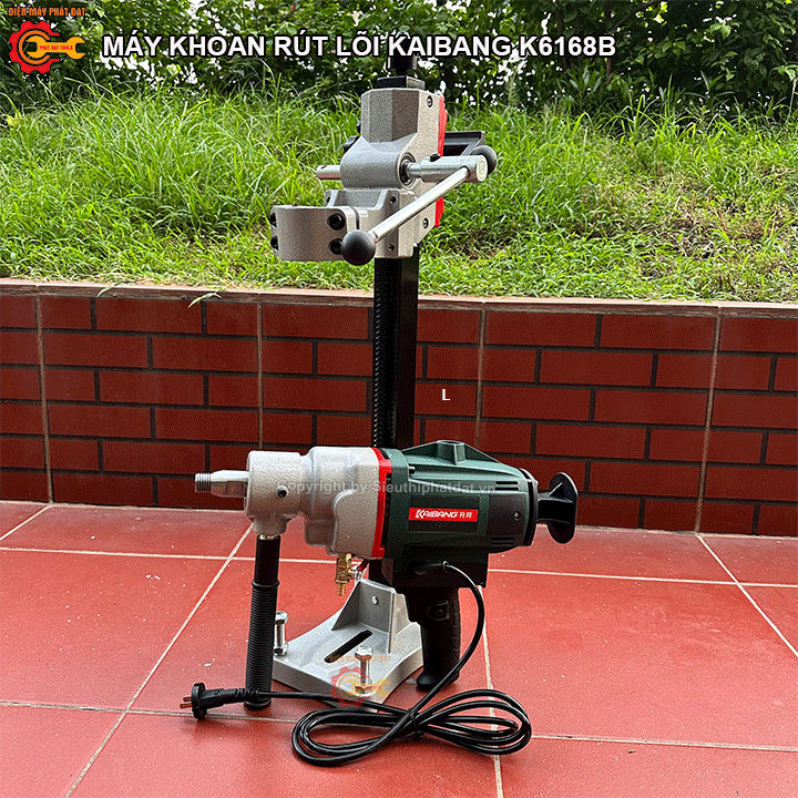 Máy Khoan Rút Lõi KAIBANG K6168B - Công Suất 2300W - Động Cơ Lõi Đồng