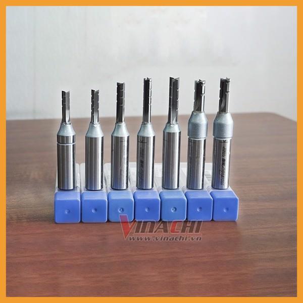 Mũi Cắt CNC Tideway 3 Cánh Cốt 12,7mm - Mũi Cắt CNC Tideway 3 Cánh Cốt cắt sâu, không bám gỗ giúp đẩy mũi khoan nhẹ