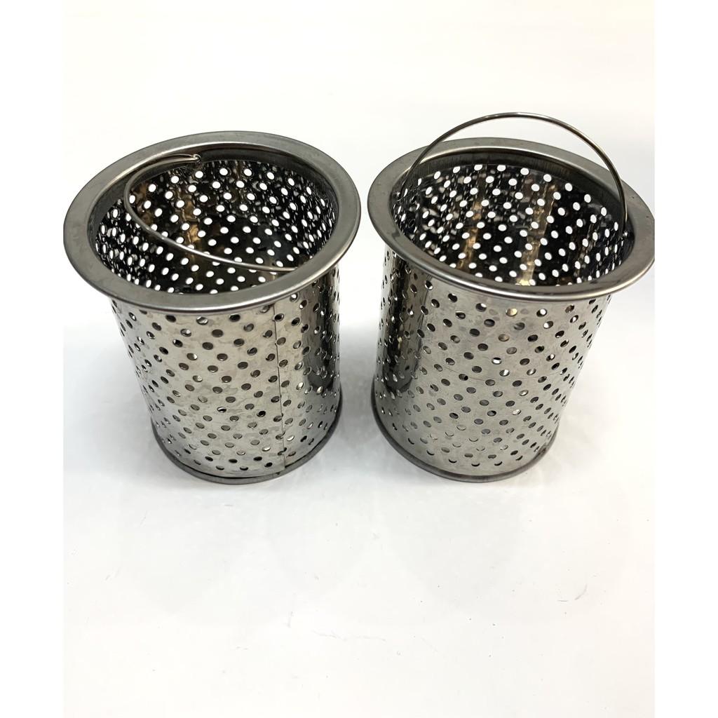 Giỏ lọc cặn rác bồn rửa bát bằng inox -