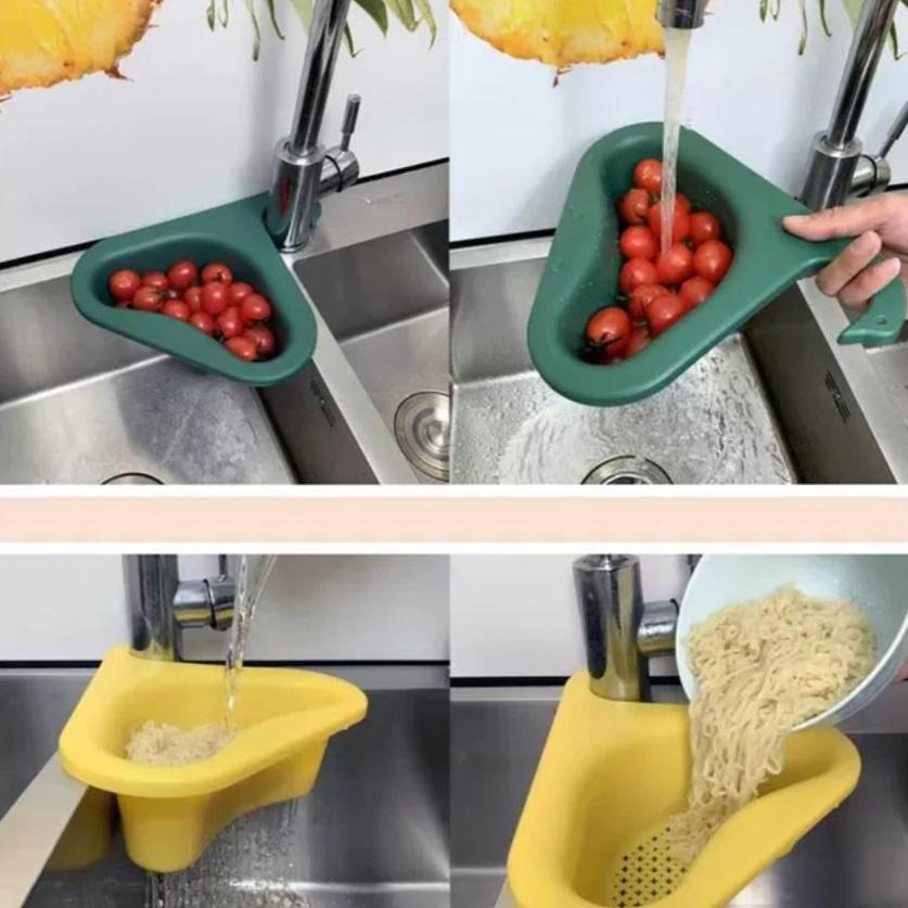 Giá Gắn Bồn Rửa Bát Lọc Rác loại bỏ rác tránh tắc cống