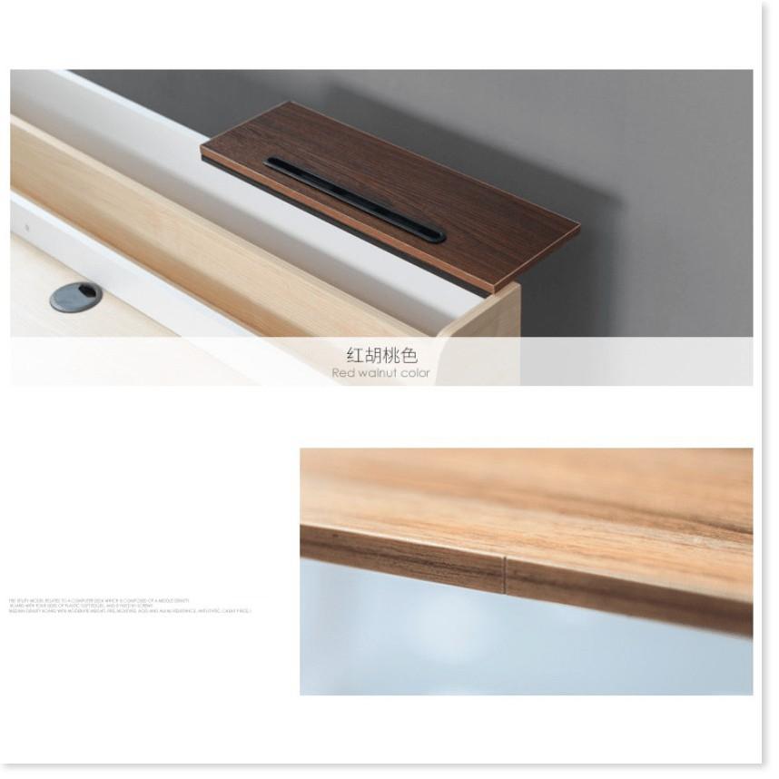 Kệ gỗ treo màn hình làm việc Laminate