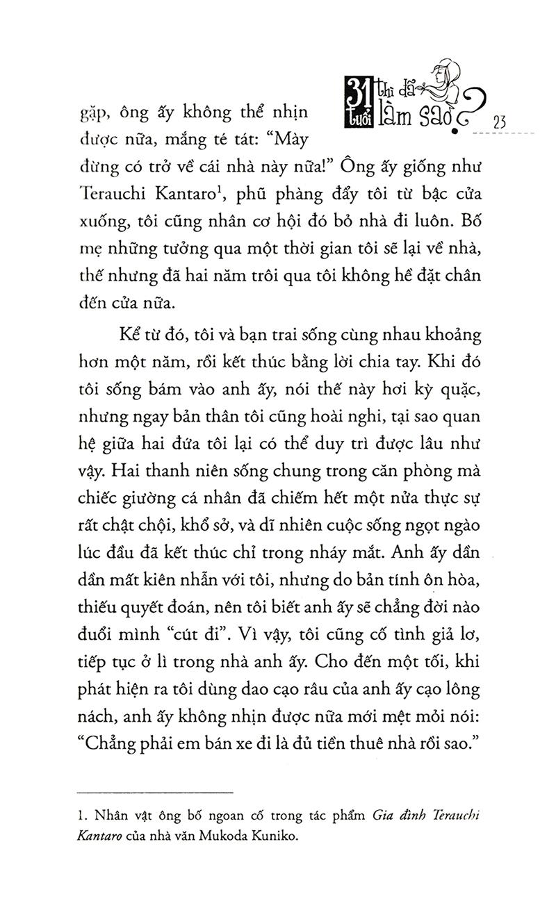 31 Tuổi Thì Đã Làm Sao? (Tái Bản)