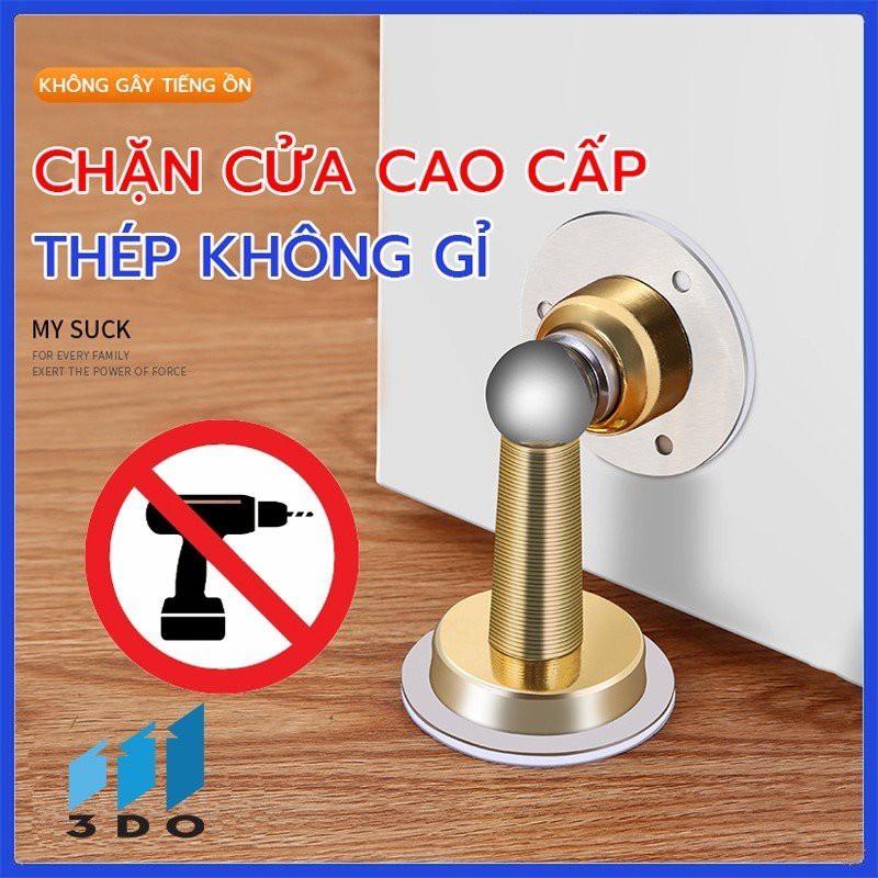 Hít cửa inox loại dày, hút chặn cửa nam châm