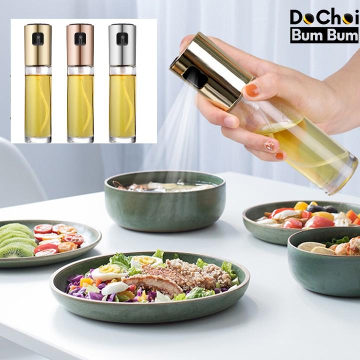 Bình xịt dầu ăn - Thủy tinh - dung tích 100ml