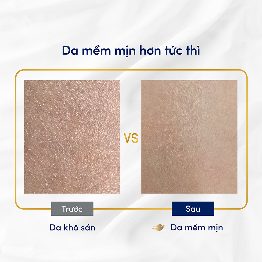 Sữa tắm dưỡng thể Dove Invigorating Da bóng mịn thơm mát với dầu bơ và hoa cúc Calendular 900g