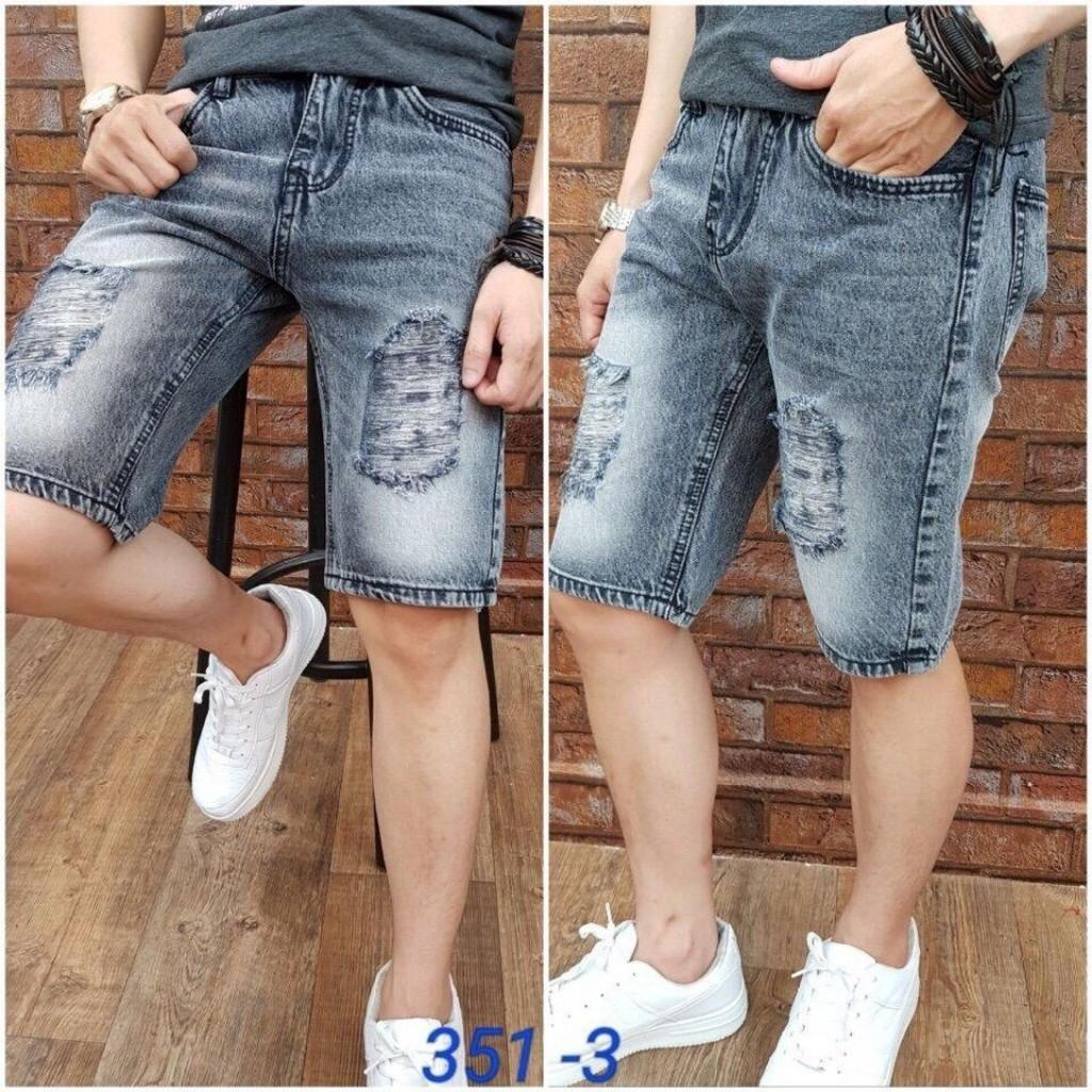 Quần Short Jean Nam Mẫu VE01 Thời Trang Cao Cấp PONIVA Chất Liệu Jean Dày Dặn Chuẩn Form