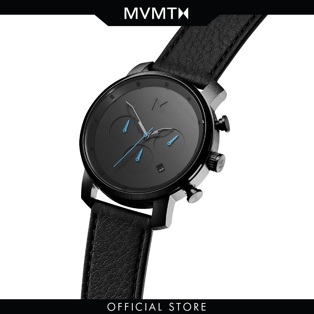 Đồng hồ Nam MVMT dây da 40mm - Chrono 40 D-MC02-GUBL