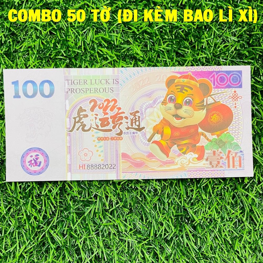 Set 50 tờ - Tiền hình Cọp Đài Loan độc đáo, chú Cọp kute , quà ...