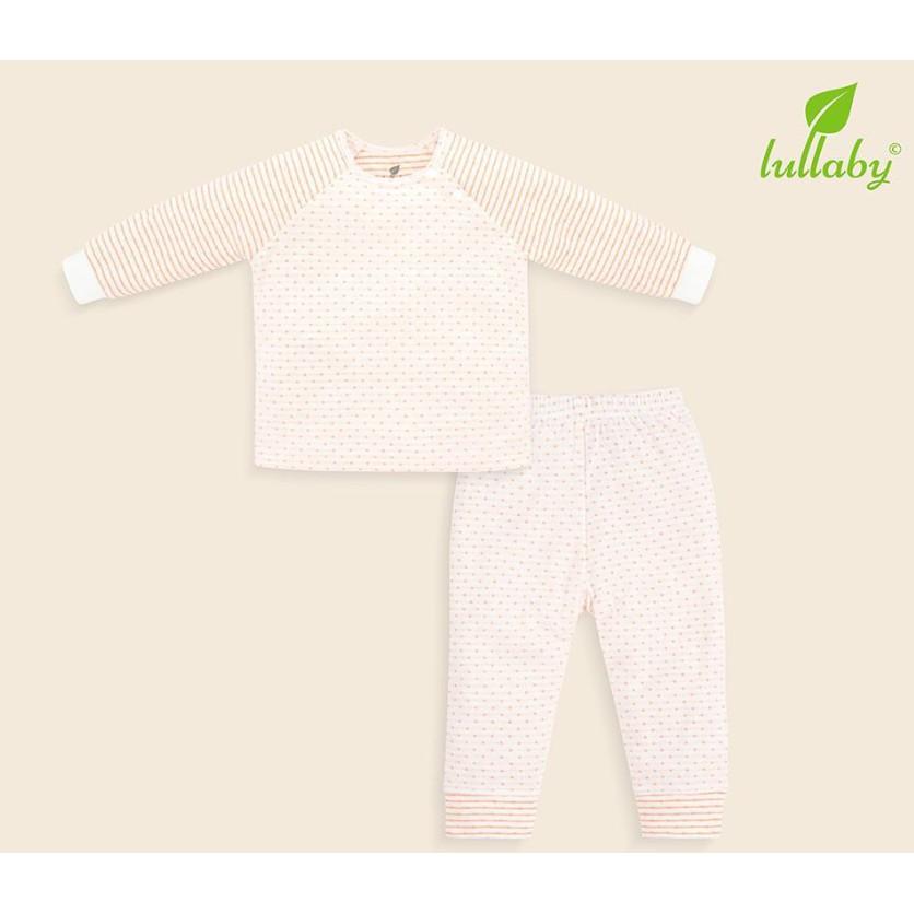 Bộ raglan/bổ nẹp cotton 2 lớp Lullaby