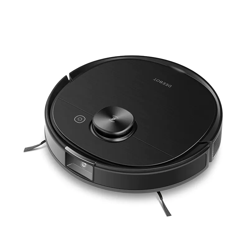 Robot Hút Bụi Lau Nhà Ecovacs Deebot OZMO T8 AIVI Pro, Thiết Lập Tường Ảo, Công Nghệ AI, Bộ Lọc Hepa Loại Bỏ 99% Bụi Mịn