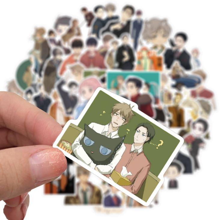 Sticker dán cao cấp Anime Vương Giả Cực COOL ms#140
