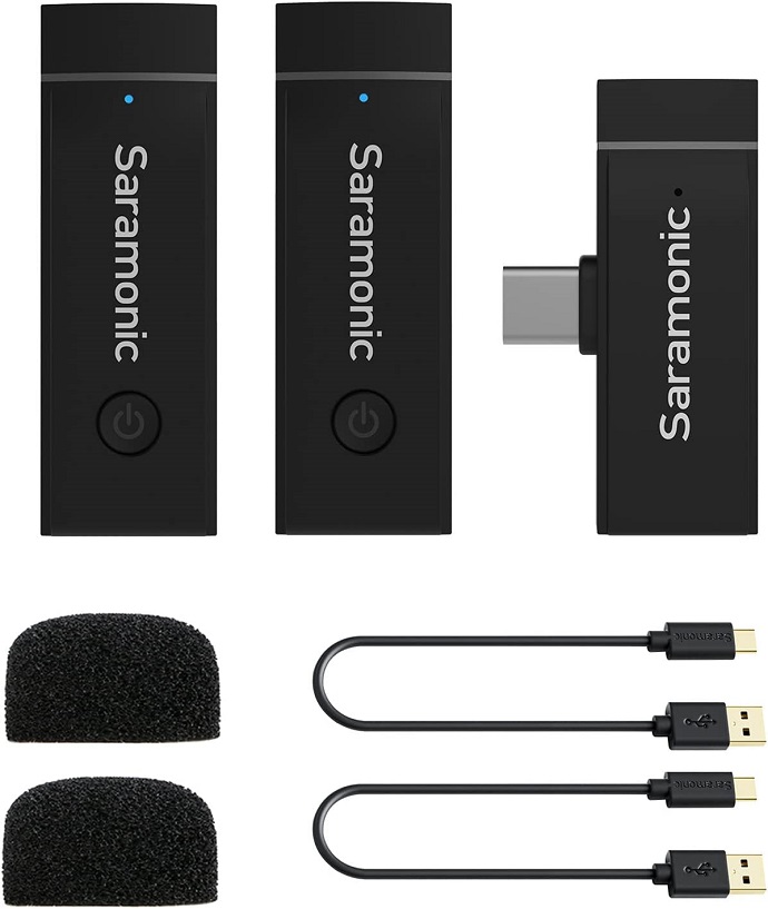 Micro Saramonic Blink Go-U2 Kit cho thiết bị USB-C ( RXUC+2TX ) - Hàng chính hãng