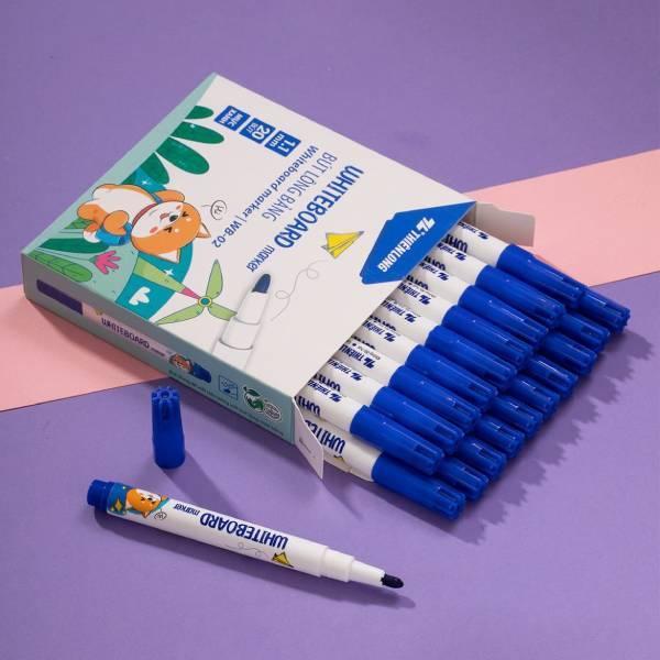 Hộp 20 Bút Lông Bảng - Thiên Long WB-02 - Mực Xanh