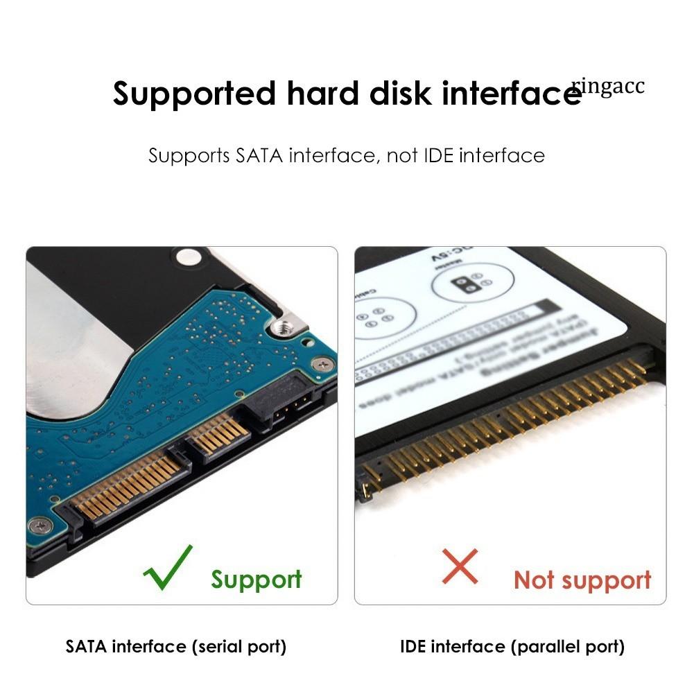 Hộp Đựng Ổ Cứng Ngoài 6gbps Usb 3.0 2.5inch Sata Kèm Dây Cáp