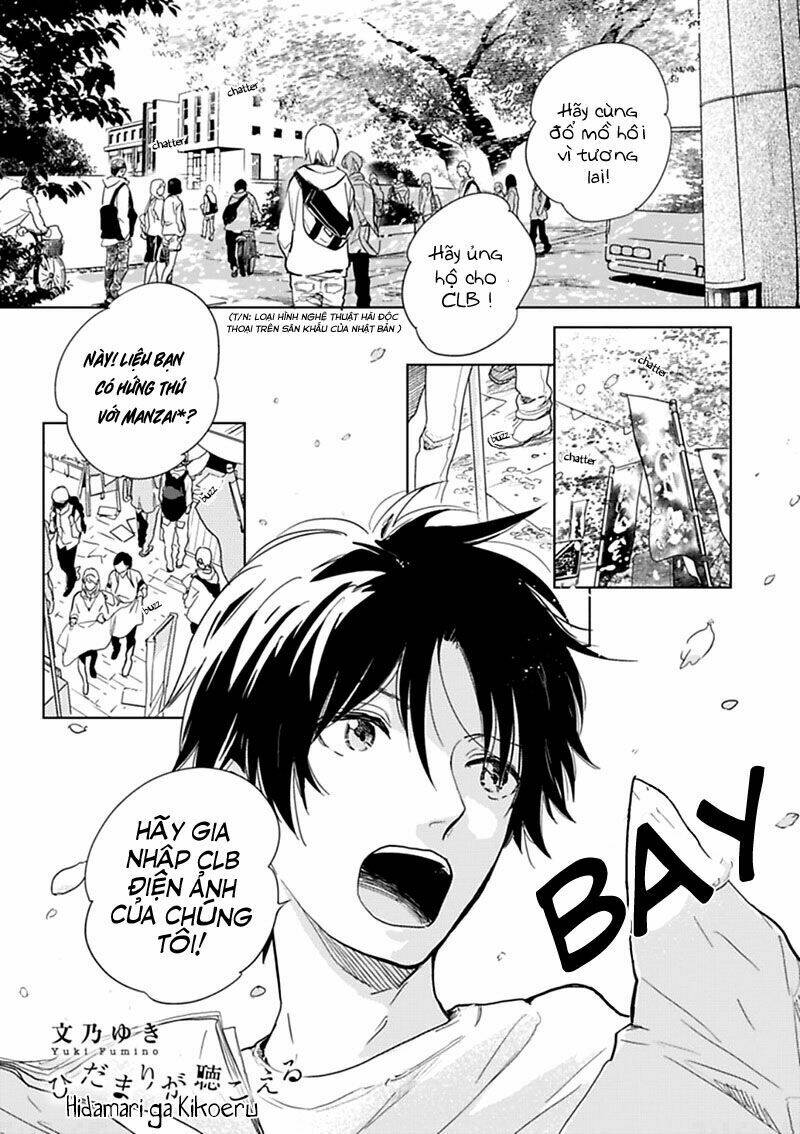 hidamari ga kikoeru - vol 2: the theory of happiness chapter 1 2