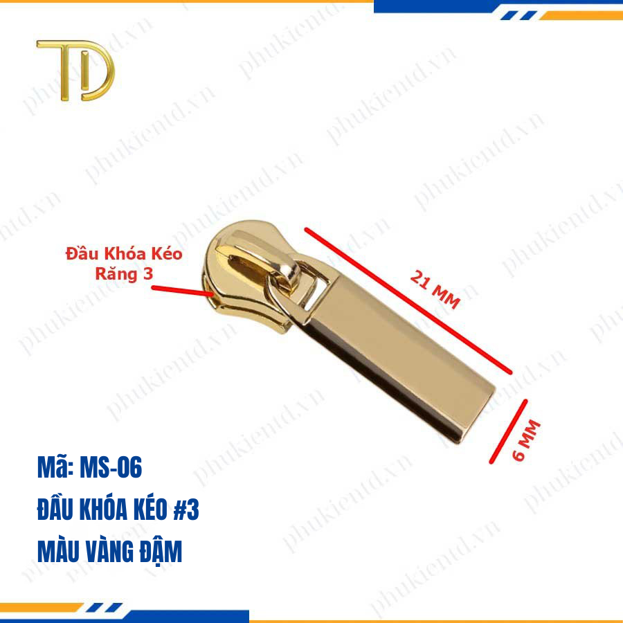 Đầu khóa kéo túi xách, đầu khóa kéo thay thế, đầu khóa kéo balo răng 5 mạ điện độ bền 5-8 năm