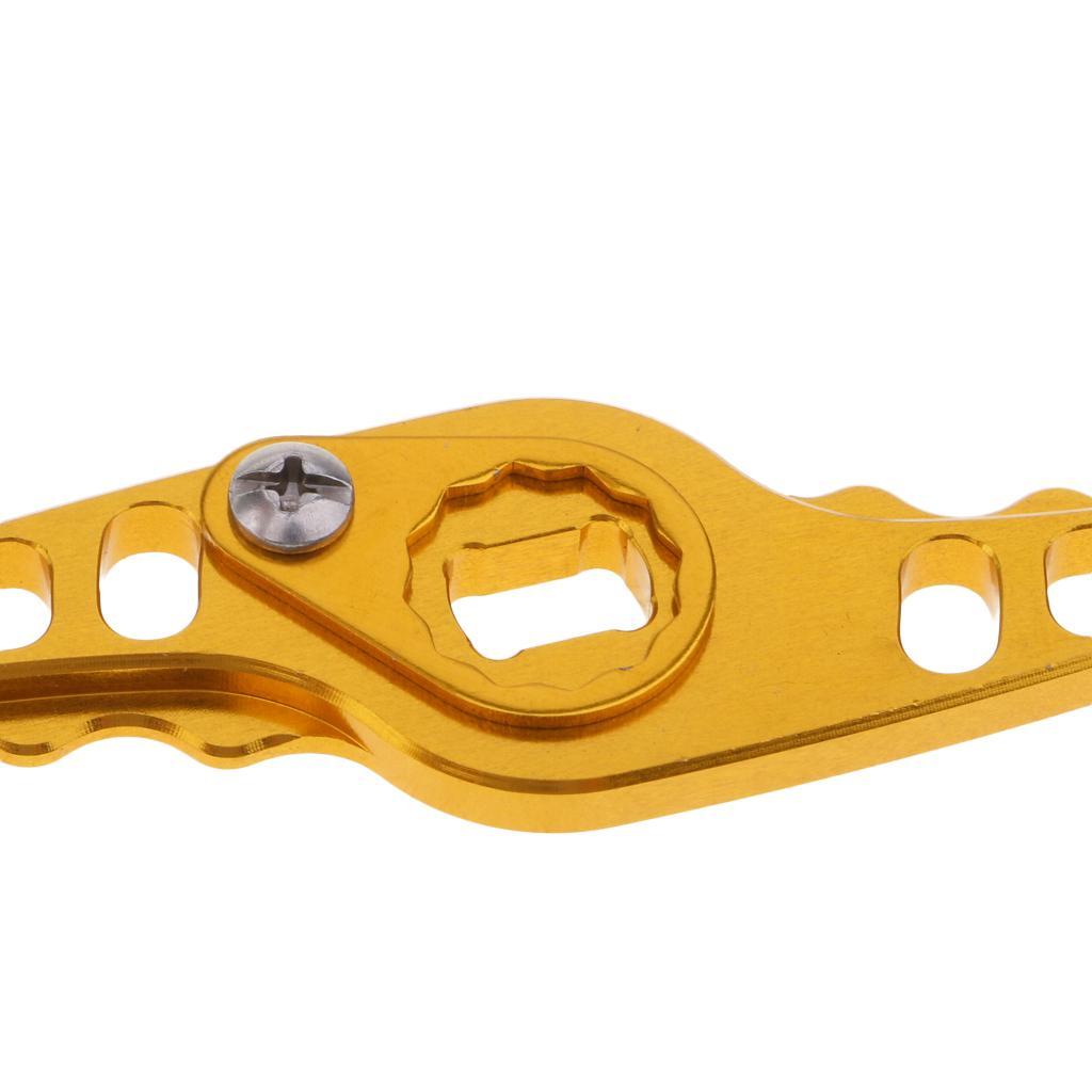 2pcs Aluminum Alloy Fishing Reel Handle Rocker Arm for Baitcasting DIY