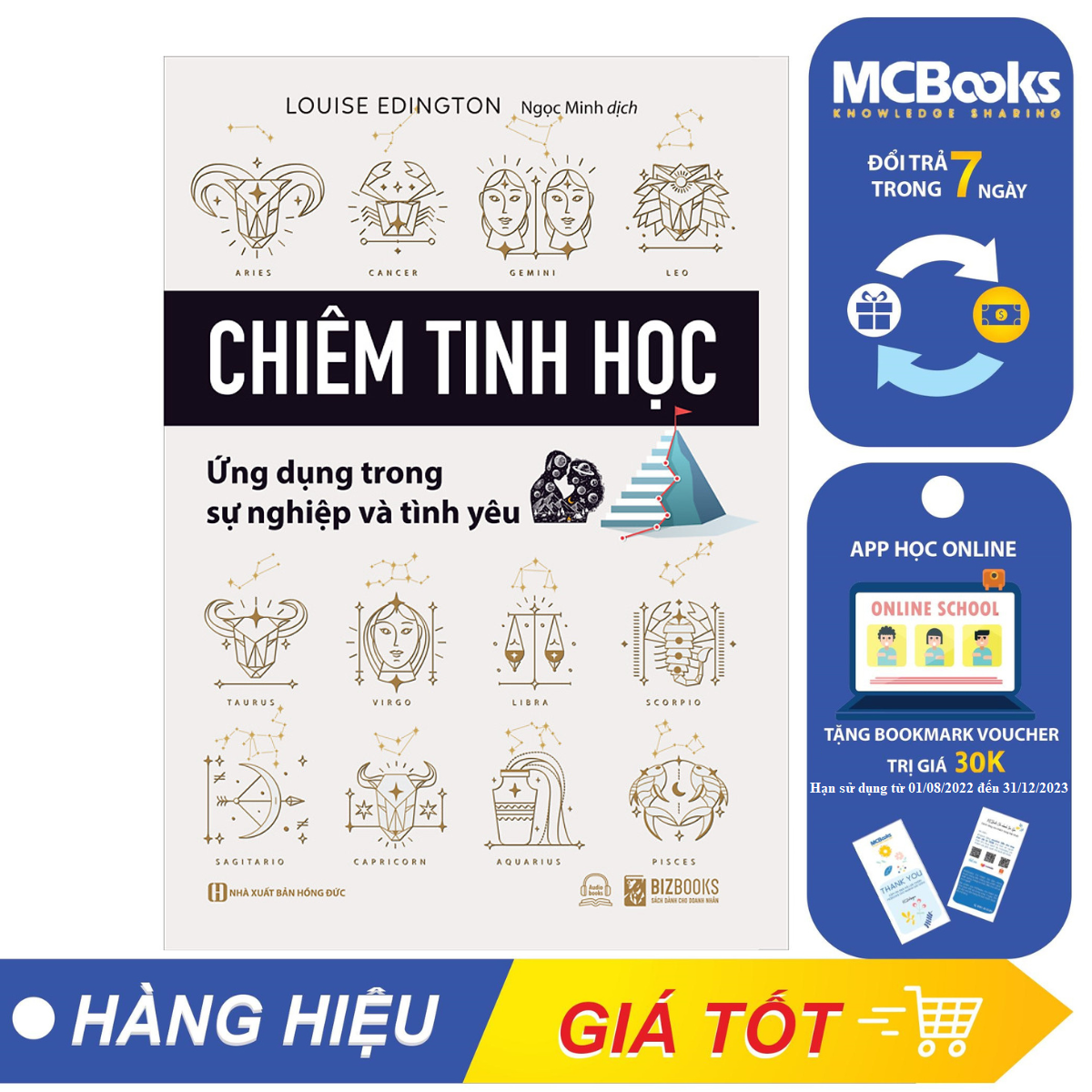 Chiêm Tinh Học Ứng Dụng Trong Sự Nghiệp Và Tình Yêu - Bizbooks - Sách Hay Mỗi Ngày