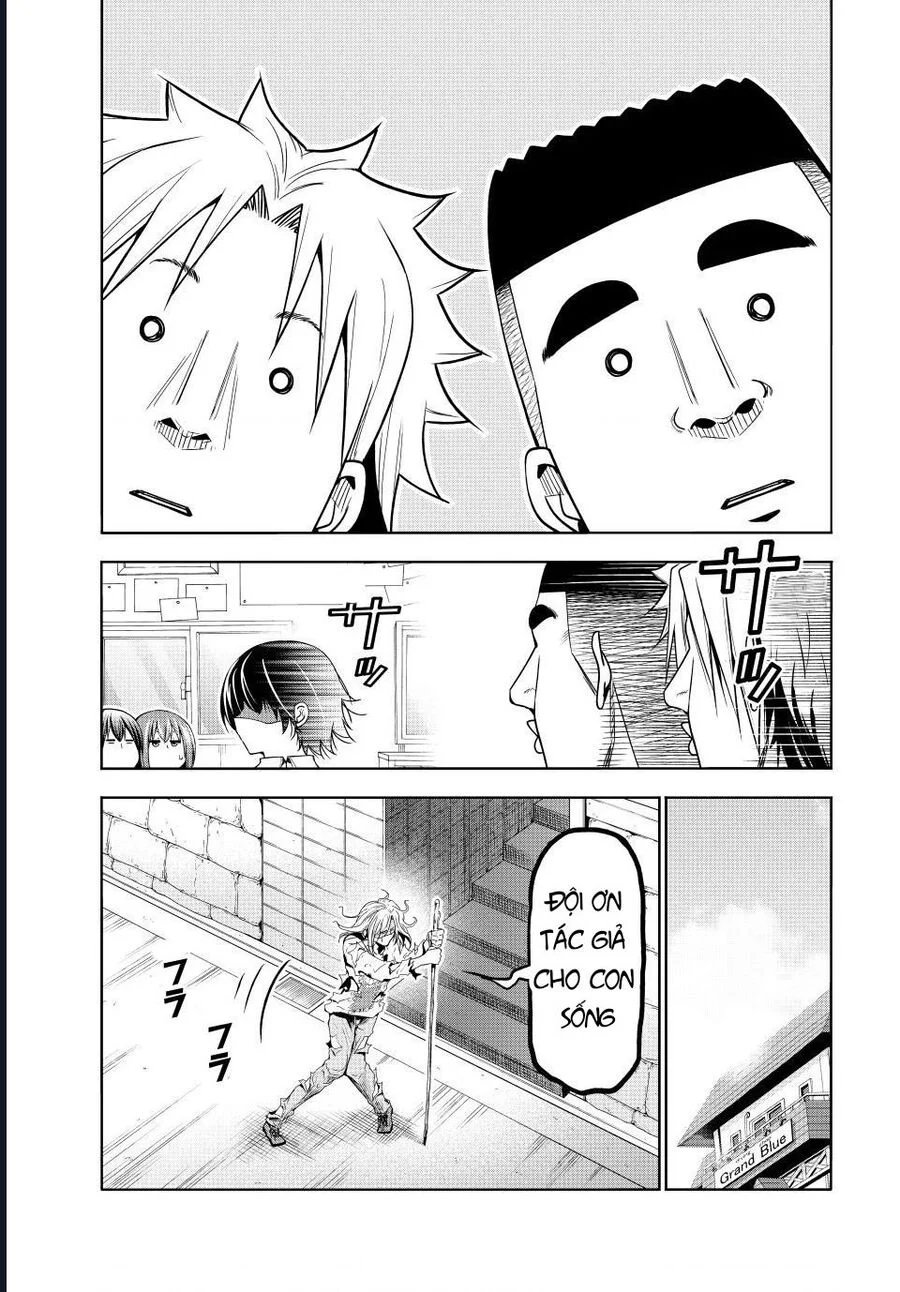 cô gái thích lặn - grand blue chapter 100 33