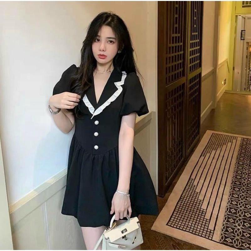 Đầm cổ Vest Bigsize 60_85 ký