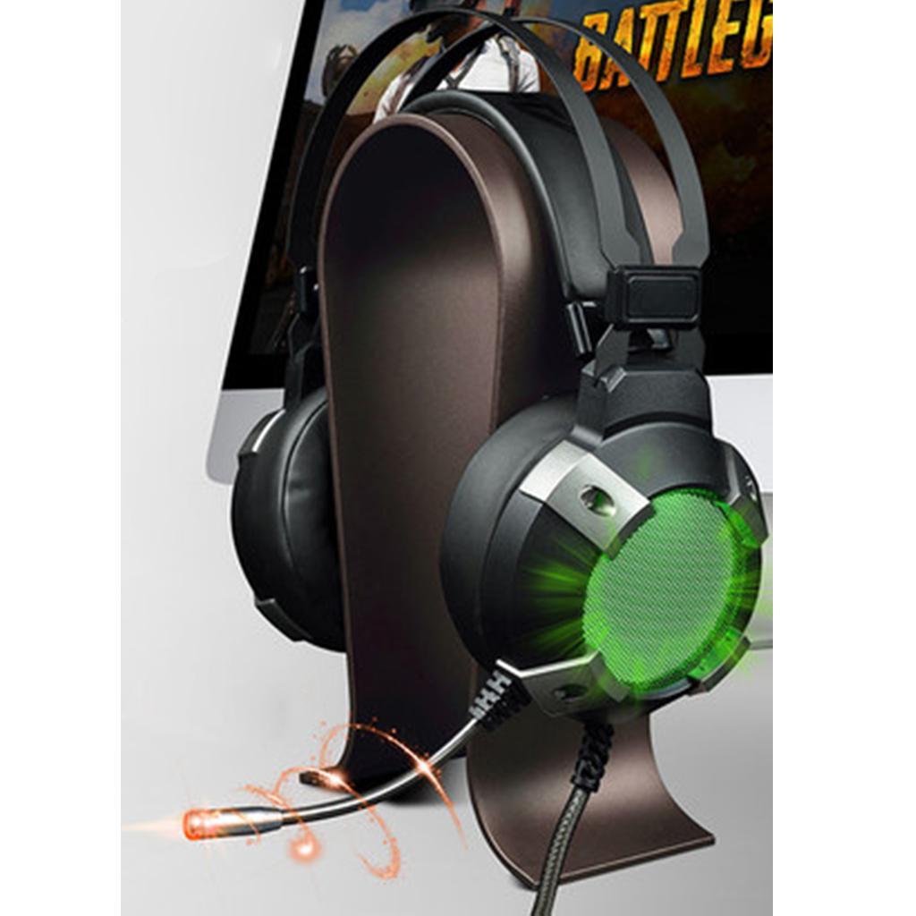 Stereo Wired Gaming Headsets Headphone with Mic Noise Cancelling for PC Computer