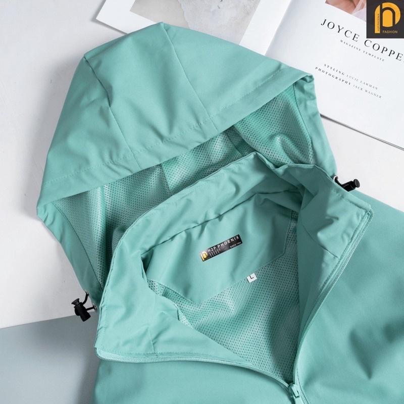 Áo gió chống nước FA from ôm mặc gọn người cho nữ