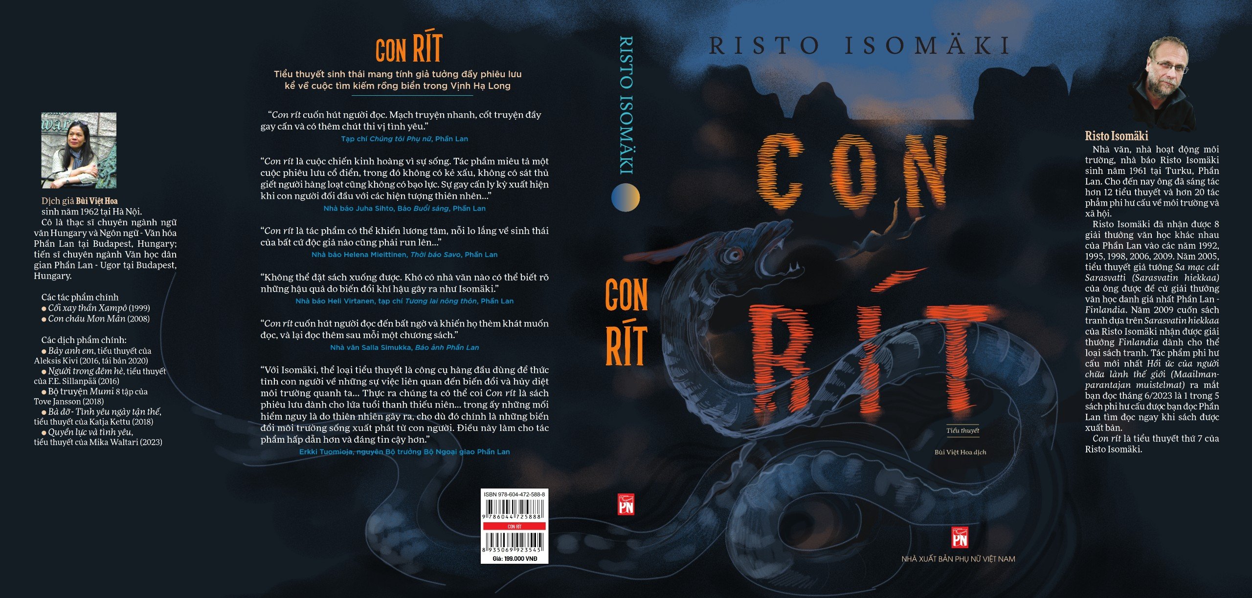 CON RÍT - Tiểu thuyết giả tưởng về đề tài sinh thái biển
