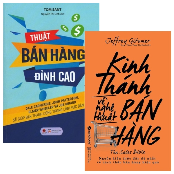 Combo Thuật Bán Hàng Đỉnh Cao + Kinh Thánh Về Nghệ Thuật Bán Hàng (Bộ 2 Cuốn)