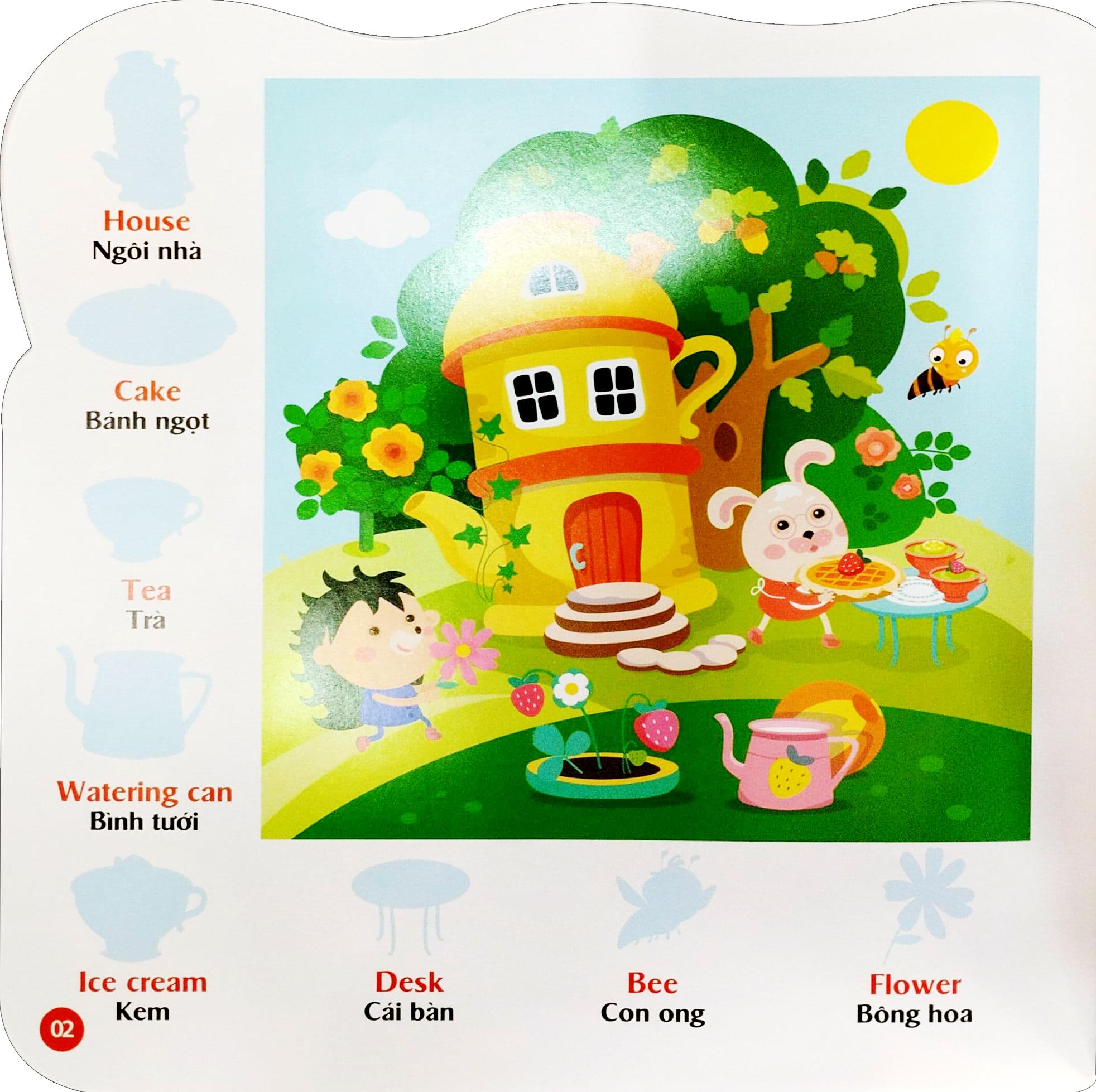 Sticker - Bóc Dán Hình Thông Minh - Song Ngữ Anh-Việt - Tập 5