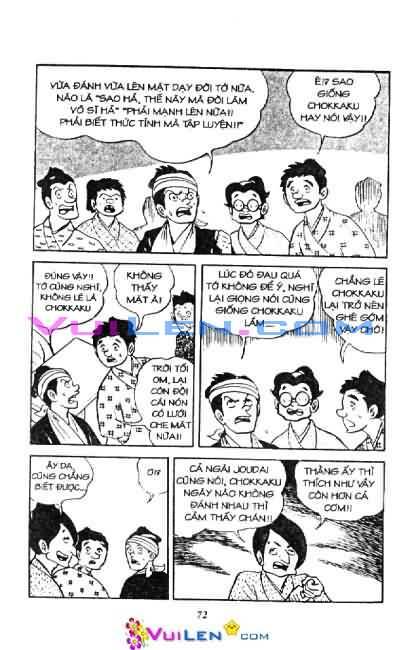 kiếm sĩ góc vuông - chokkaku chapter 11 73