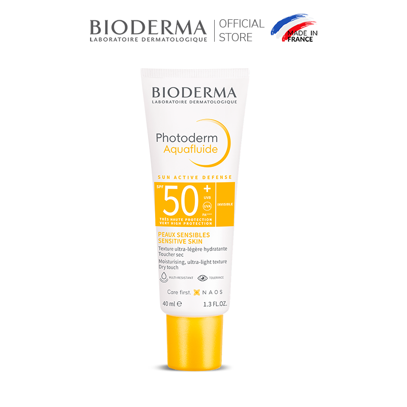 Kem chống nắng giảm bóng nhờn cho mọi loại da Photoderm Aquafluide SPF 50+ - 40ml [Không màu]