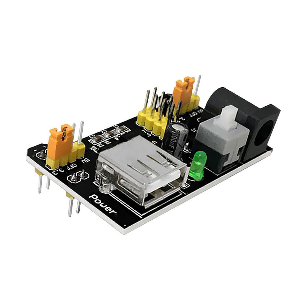 3.3V/5V Power Supply Module Adapter For MB102 Breadboard