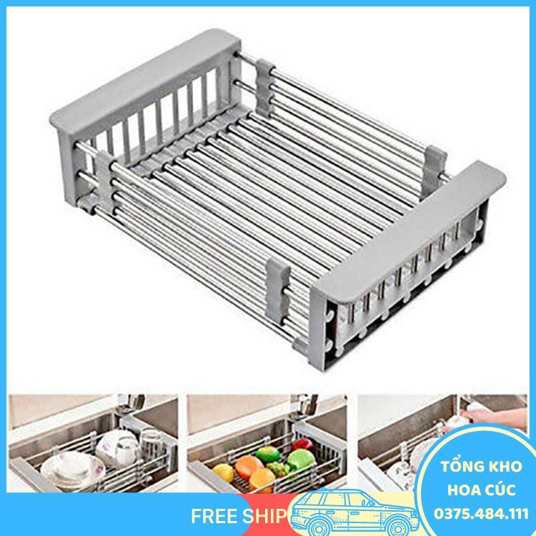Kệ Inox Gác Bồn Rửa Chén Đa Năng - Vận Chuyển Miễn Phí Toàn Quốc