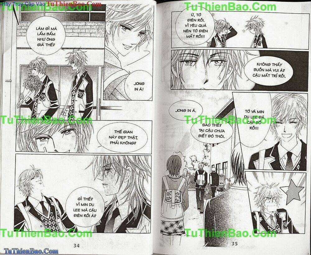 tiểu tử quậy bản đẹp - become habituated to kiss chapter 8 19