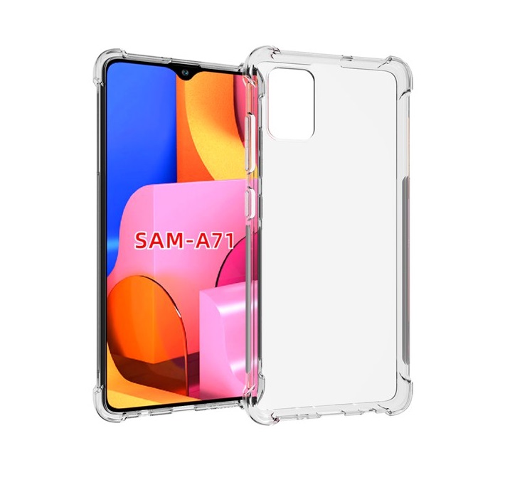 Ốp lưng silicon dẻo trong chống sốc dành cho Samsung A71