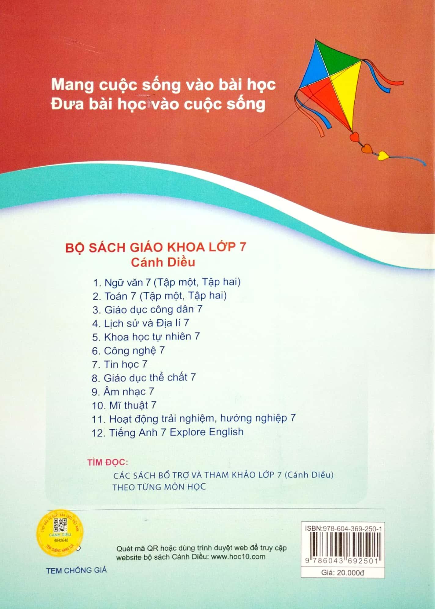 Tập Bản Đồ, Tranh Ảnh Địa Lí 7