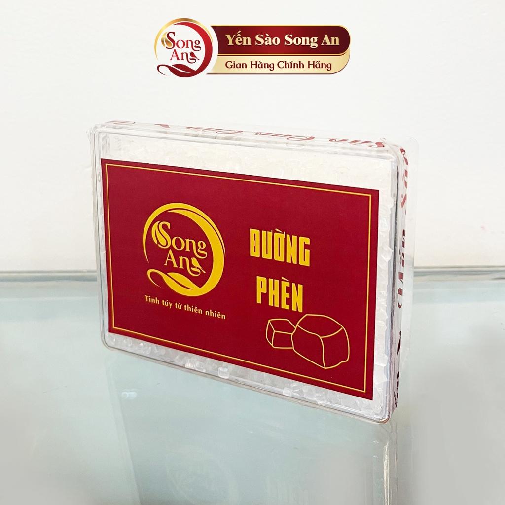 Đường phèn trắng tinh khiết Song An Food giải nhiệt thanh mát cơ thể hộp 200g